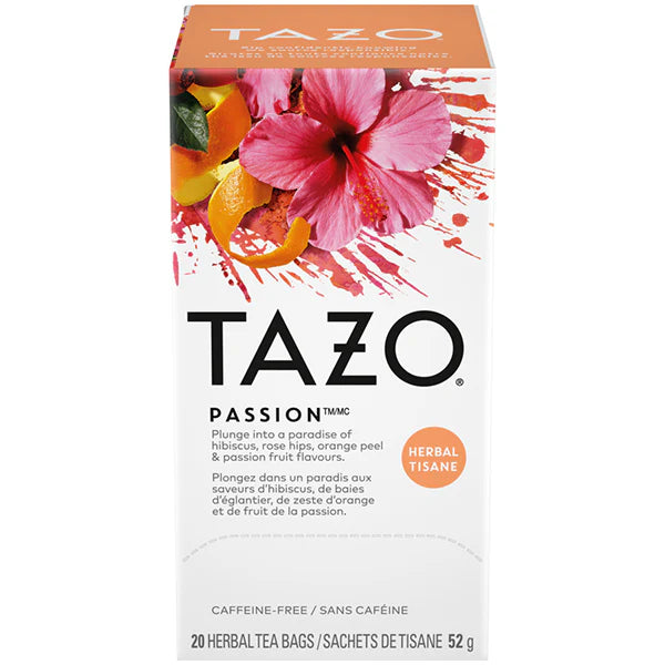 Tazo - Passion Herbal Tea - 20 Pack