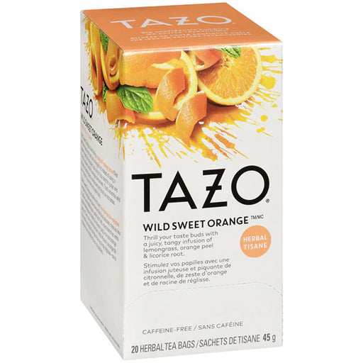 Tazo - Wild Sweet Orange Herbal Tea - 20 Ct