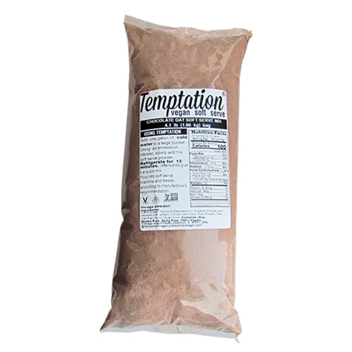 Temptation - Vegan Chocolate Soft Serve Mix Powder - 4 Lbs