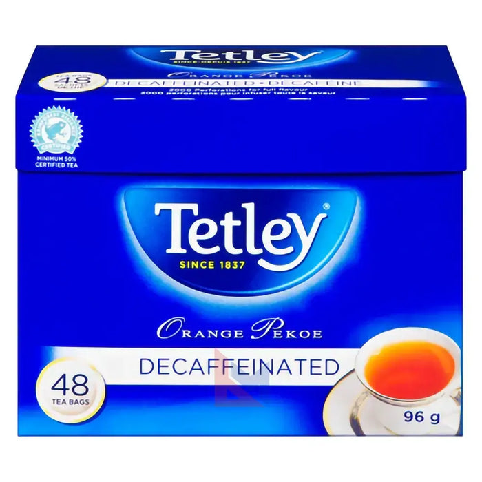 Tetley - Orange Pekoe Tea Decaffeinated - 48 / pack