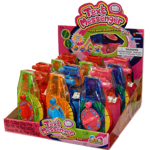 Text Messenger Candy - 12 x 35g