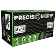 Textured Nitrile Gloves Black Medium Powder Free 8 mil