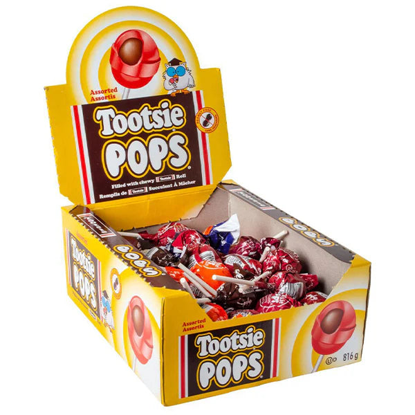 Tootsie Roll - Pops Assorted Lollipops - 48 x 816g