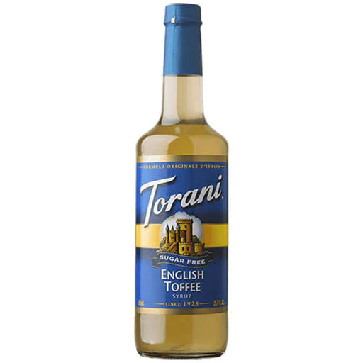Torani - Sugar Free English Toffee Syrup - 750 ml