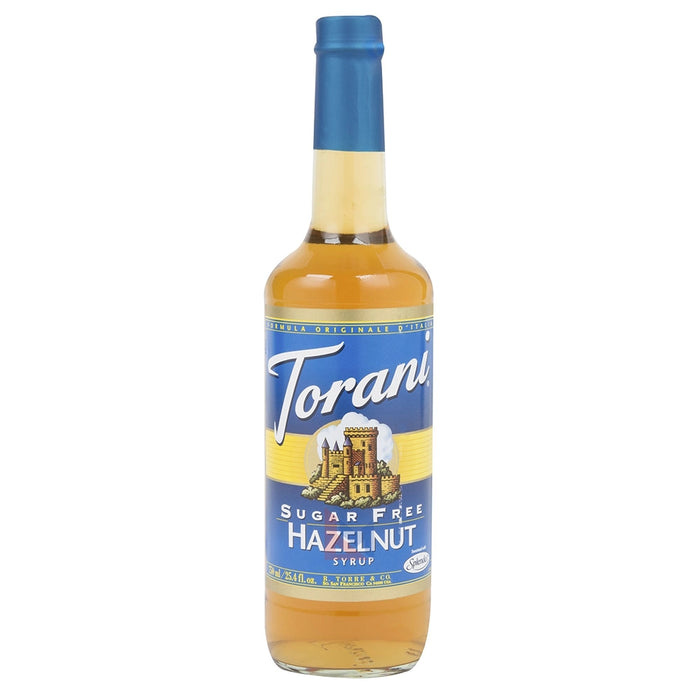Torani - Sugar Free Hazelnut Syrup - 750 ml