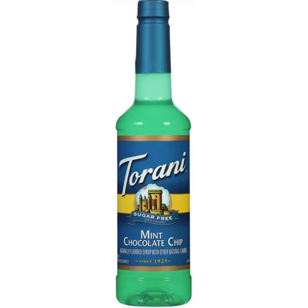 Torani - Sugar Free Mint Chocolate Chip Syrup - 750 ml