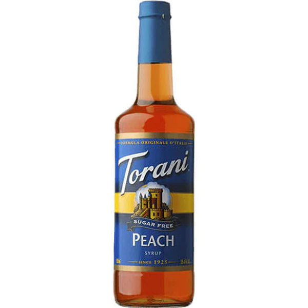 Torani - Sugar Free Peach Syrup - 750 ml