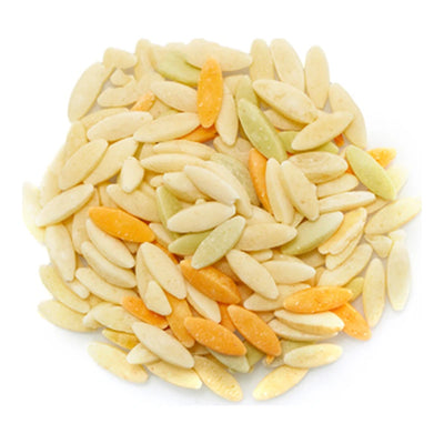 Tri-Color Orzo Bulk - 44.1 Lbs