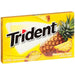 Trident - Pineapple Twist Sugar Free Gum 14 Sticks - 12 Packs