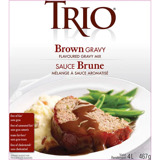 Trio - Instant Brown Gravy Mix - 8 x 467 g