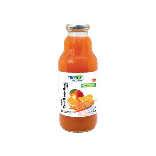 Tropical Delight - Carrot Orange Mango Juice - 12 x 473 ml