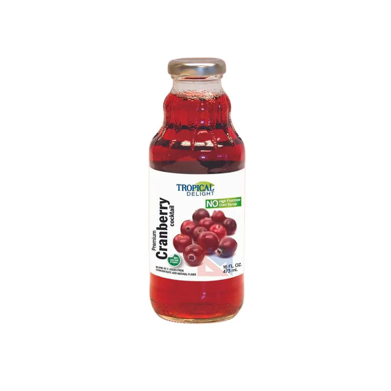 Tropical Delight - Cranberry Cocktail Juice - 12 x 473 ml