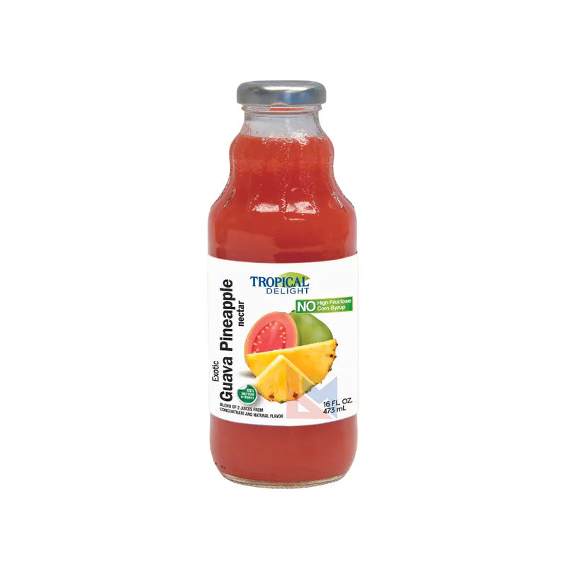 Tropical Delight - Guava Pineapple Nectar - 12 x 473 ml