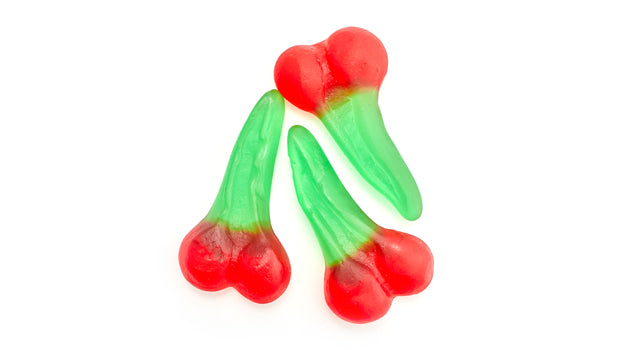 Twin Gummy Cherries Bulk Gummies - 12 Kg