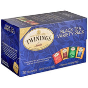 Twinings  - Black Tea Variety Pack Tea Bags - 6 x 20 Ct