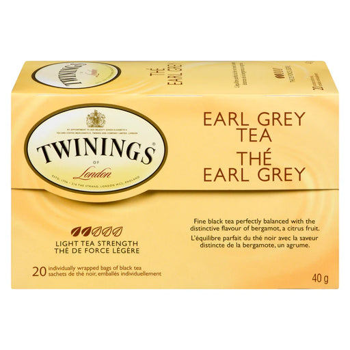 Twinings  - Earl Grey Tea - 6 x 20 Ct