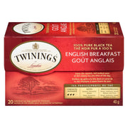 Twinings  - English Breakfast Tea - 6 x 20 Ct