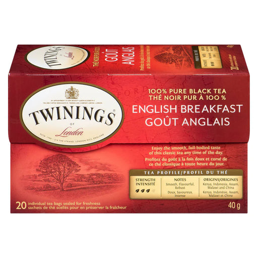 Twinings  - English Breakfast Tea - 6 x 20 Ct