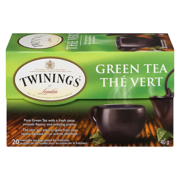 Twinings - Pure Green Tea - 6 x 20 Ct