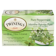 Twinings  - Pure Peppermint Herbal Tea - 6 x 20 Ct