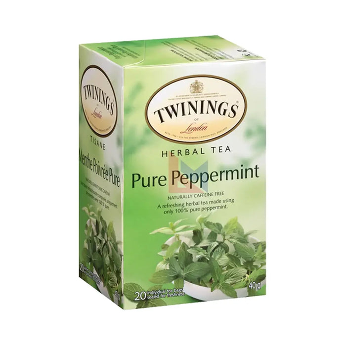 Twinings  - Pure Peppermint Herbal Tea - Pack Of 20