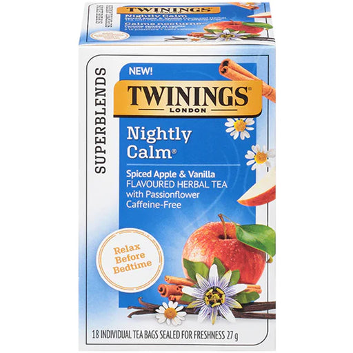 Twinings - Superblends Nightly Calm Tea - 6 x 20 Ct