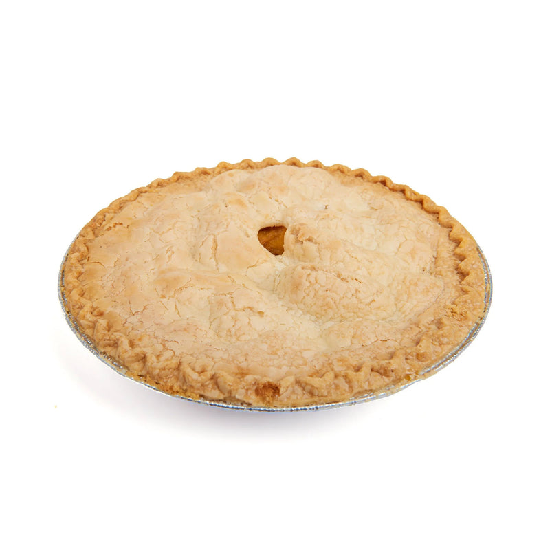 Unbaked Peach Pie