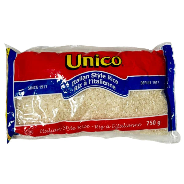 Unico Rice Unico Italian Style Rice 2 x 750g, Wholesale Rice Supplier — Bulk Mart