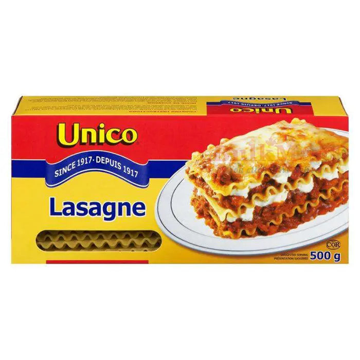 Unico Lasagna Pack sold by bulkmart.ca