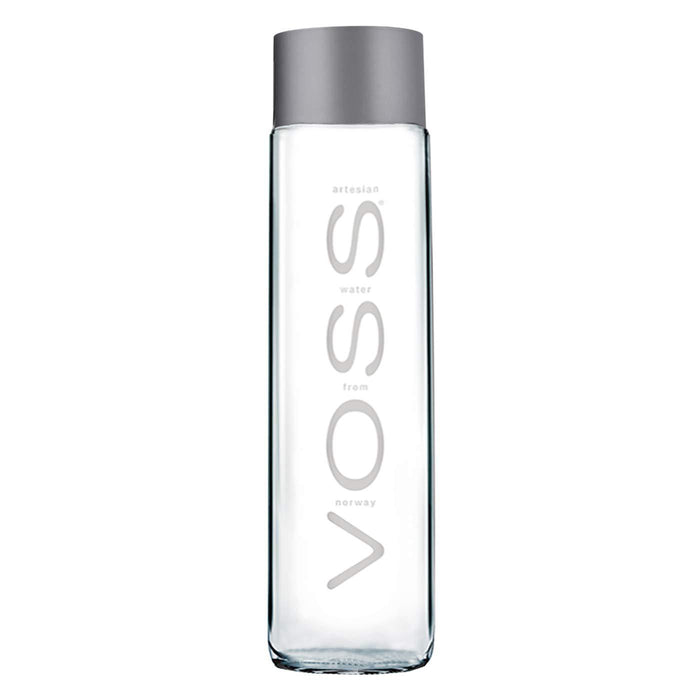 VOSS - Bouteille en verre d'eau plate artésienne - 12 x 800 ml