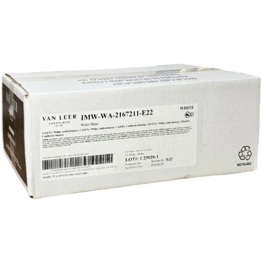 Van Leer - Wafer Shine White Compound Callets - 25 Lbs