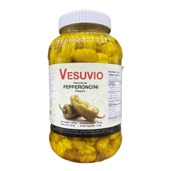 Vesuvio - Pepperocini Peppers - 4 L