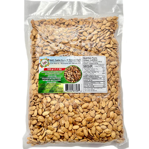 Watermelon Seeds Dry Roasted Salted - 500 g