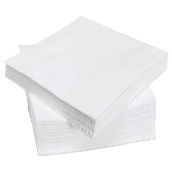 White 1 Ply Lunch Napkin