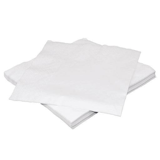 White 1 Ply Lunch Napkins