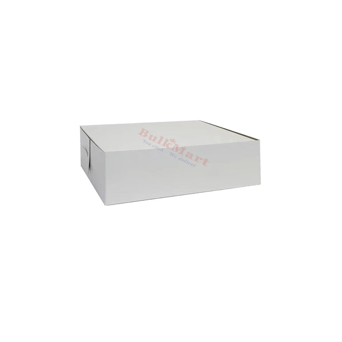 EB Box - Boîte de Boulangerie / Boîte de Fish &amp; Chips 1/2 ST 5,5" x 2,75" x 1,75" Blanc - 250/Paquet