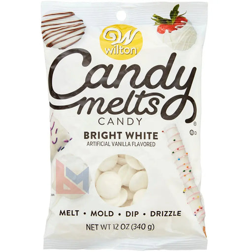 Wilton - Bright White Candy Melts / Wafers 12 Oz - 340g