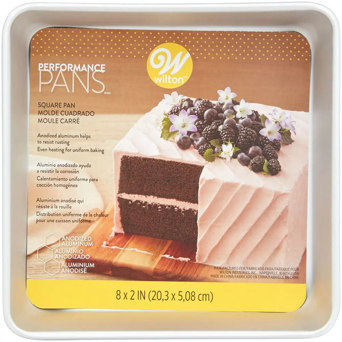 Wilton - Performance Cake Pan 8 inch Square - Each