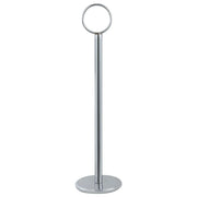 Table Number Holder, Chrome - 8 inch