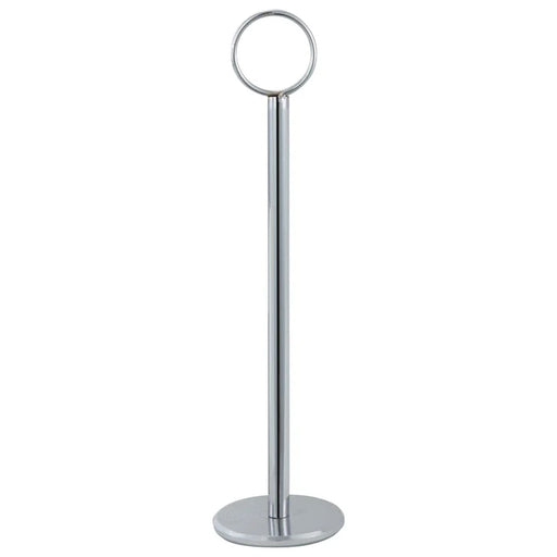Table Number Holder, Chrome - 8 inch