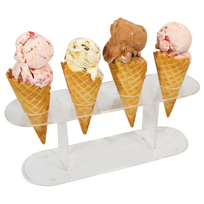 Winco - 4 Slot Ice Cream Cone Holder - Each