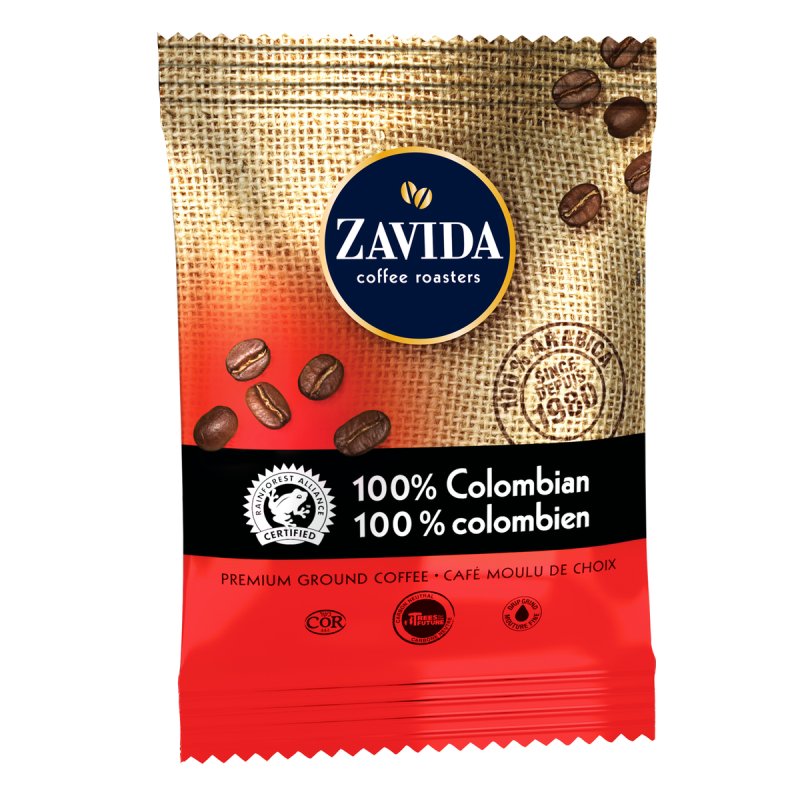 Zavida - 100% Colombian Ground Coffee - 64 x 2 Oz
