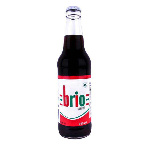 Brio - Italian Soda Glass Bottle - 12 x 355 ml