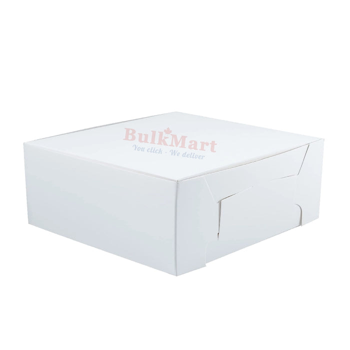 cake box white 10x10x3.5
