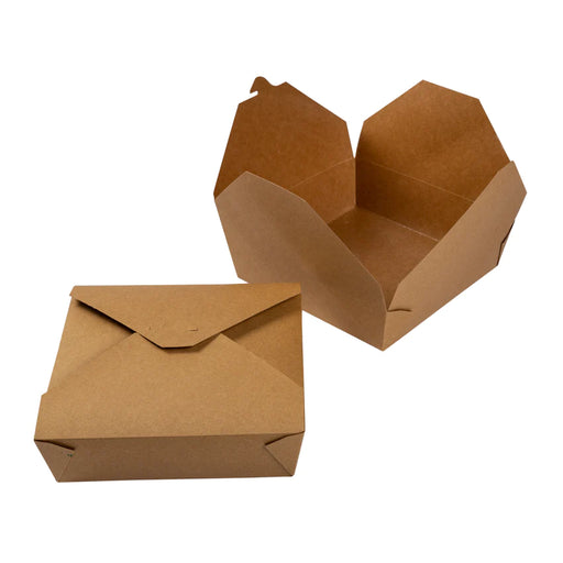Kraft paper food container