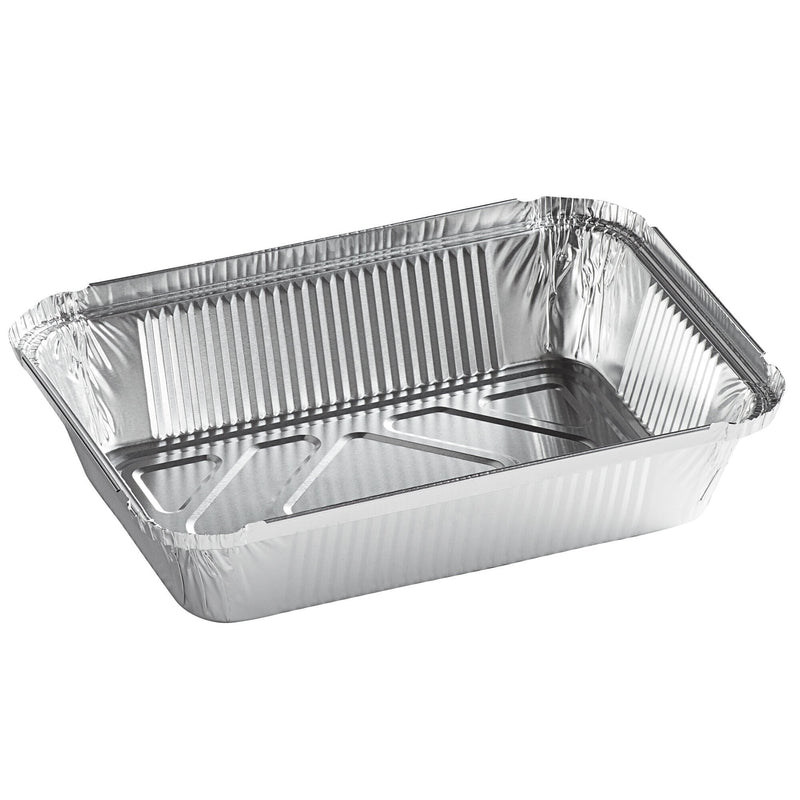 MC - 2.25 Lbs Oblong Aluminum Container - 500/Case - Bulk Mart