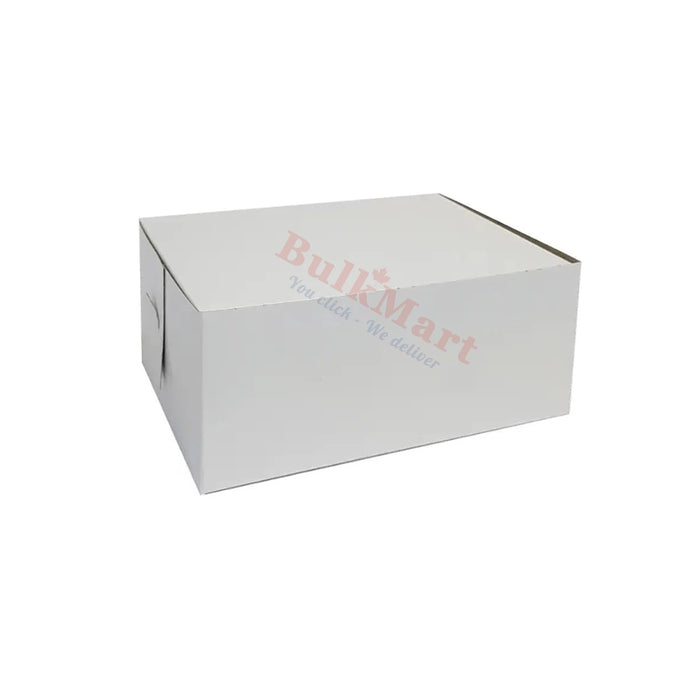 EB Box - Boîte à gâteaux / (Fish &amp; Chips 2 commandes) 6,5" x 4" x 3" Blanc - 250/Paquet