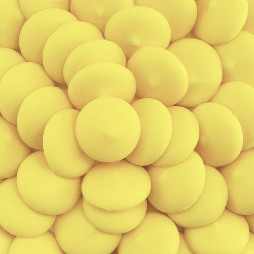 yellow Lemon Compound Discs chocolate