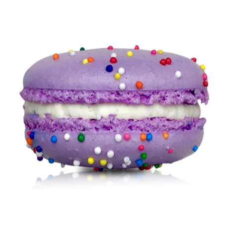 AGM - Macarons Birthday Cake - 24 Ct