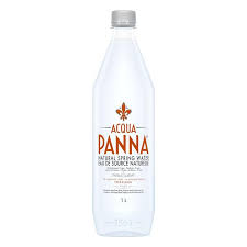 Acqua Panna - Bouteille en plastique d'eau de source naturelle - 12 x 1 L